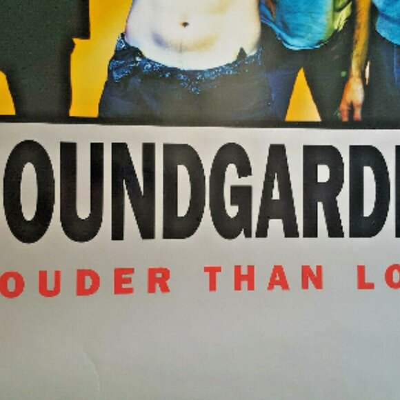Vintage SOUNDGARDEN Louder Than Love POSTER 36" x 24" RARE Promo Only 1989 - Picture 4 of 6